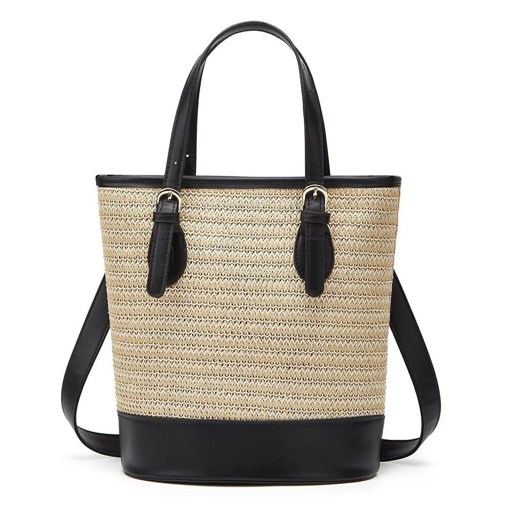 6293 Straw Clutch Bag Cute Summer Beach Bags Rattan Purses Straw Handbags